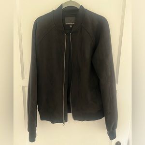 Black Banana Republic Bomber Jacket